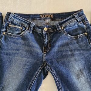 Rock&Roll Cowgirl Rival Low-Cut Bootcut Jeans 31x34